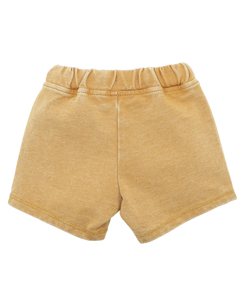 Boys Mustard Shorts