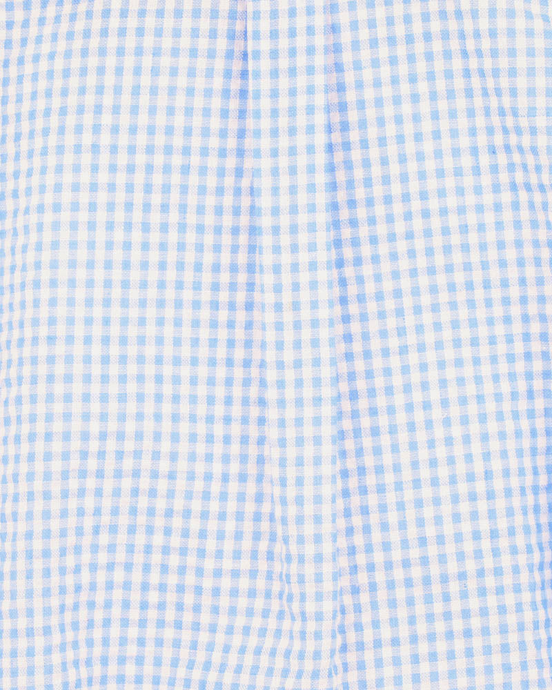Roman Blue Check SS Shirt