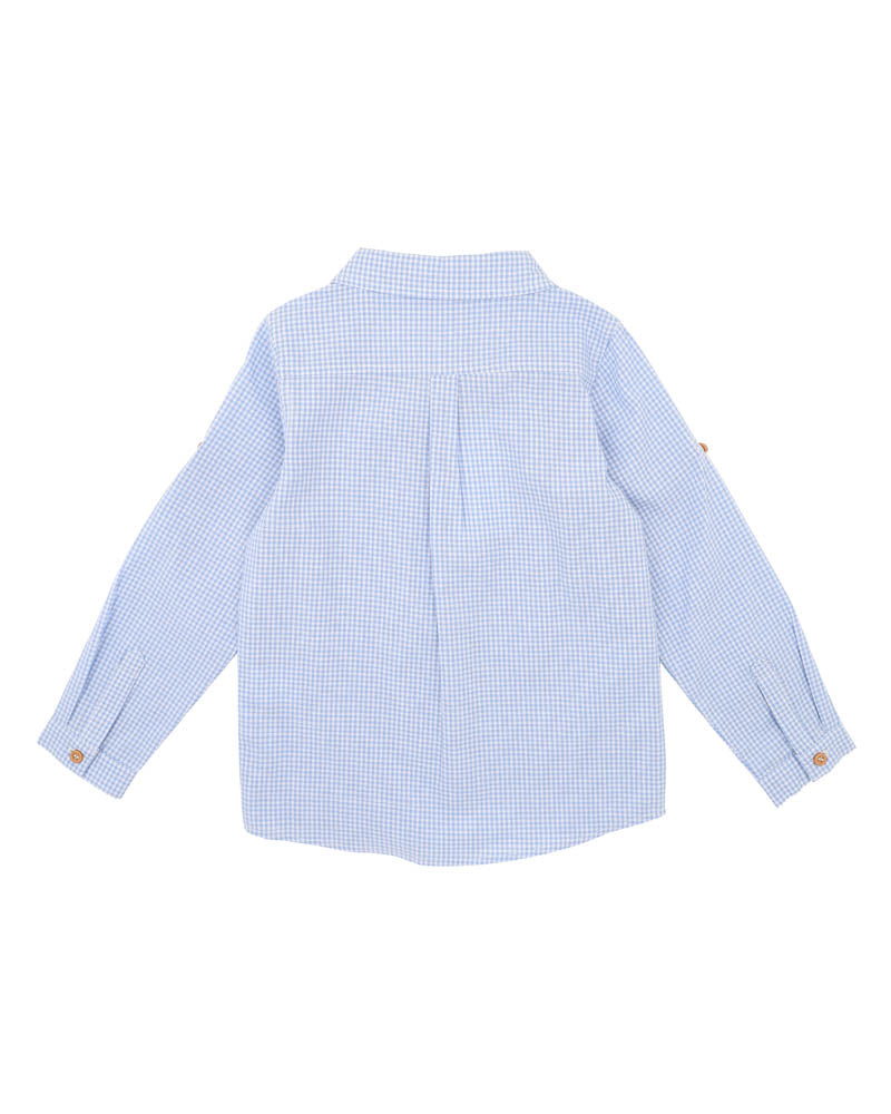 Jake Blue Check LS Shirt