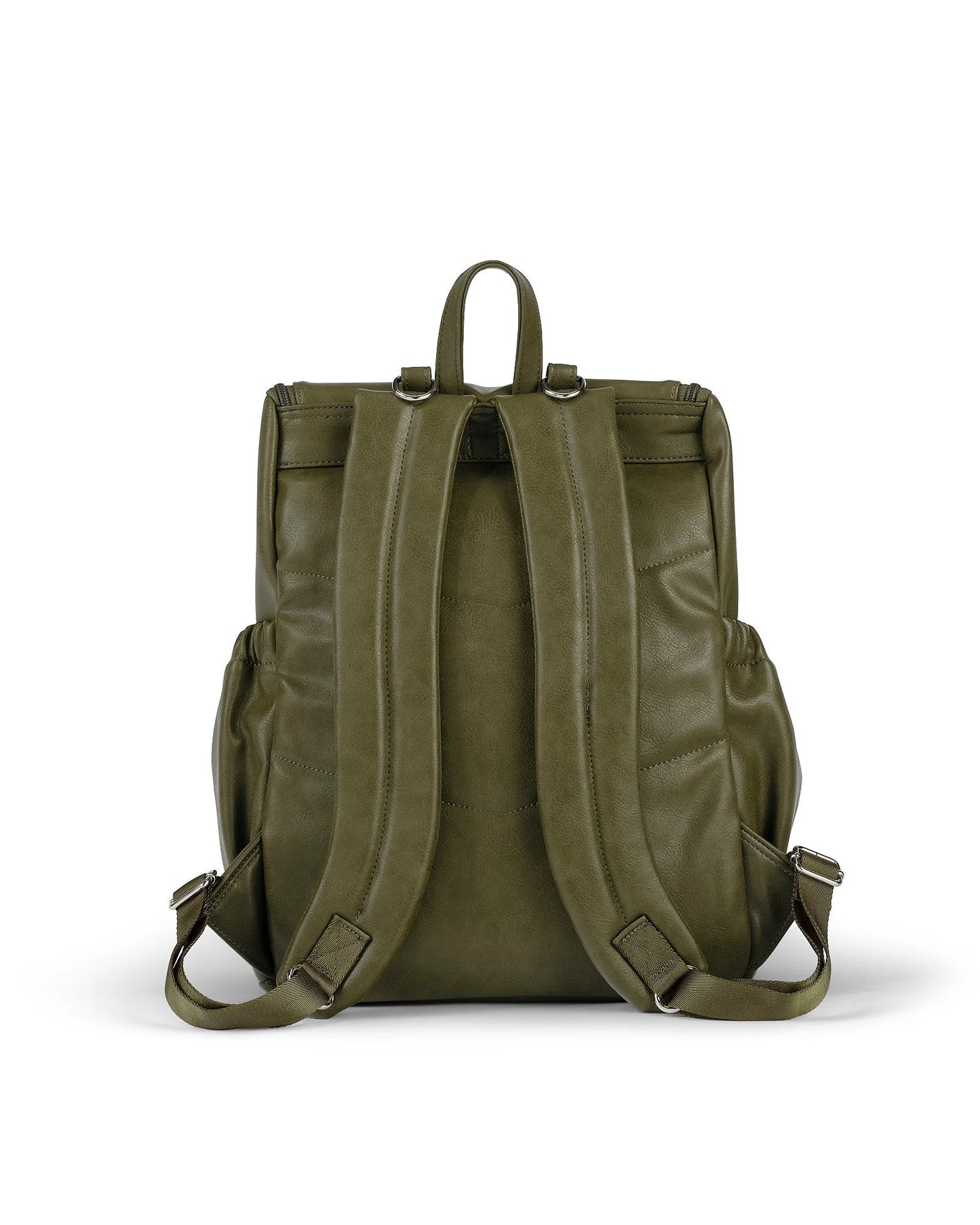 Backpack Olive Faux Leather