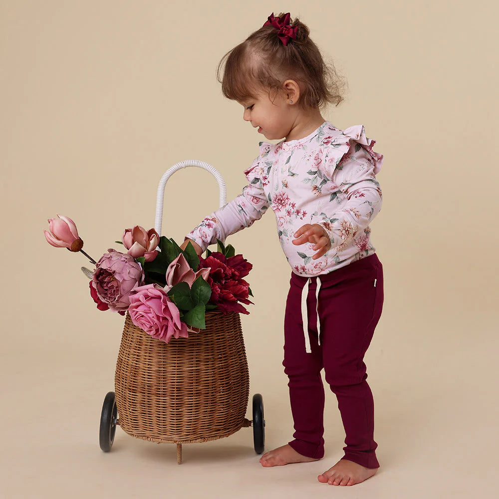 Birds & Blooms Long Sleeve Bodysuit