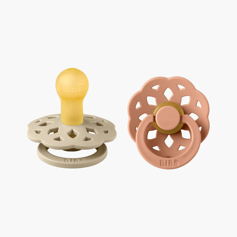 Bibs Dummies Boheme Vanilla/Peach
