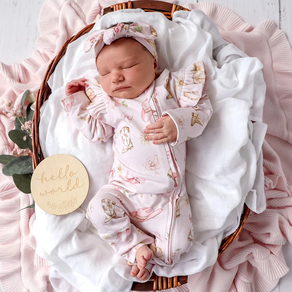 Boots & Bows Snugglesuit Convertible Romper