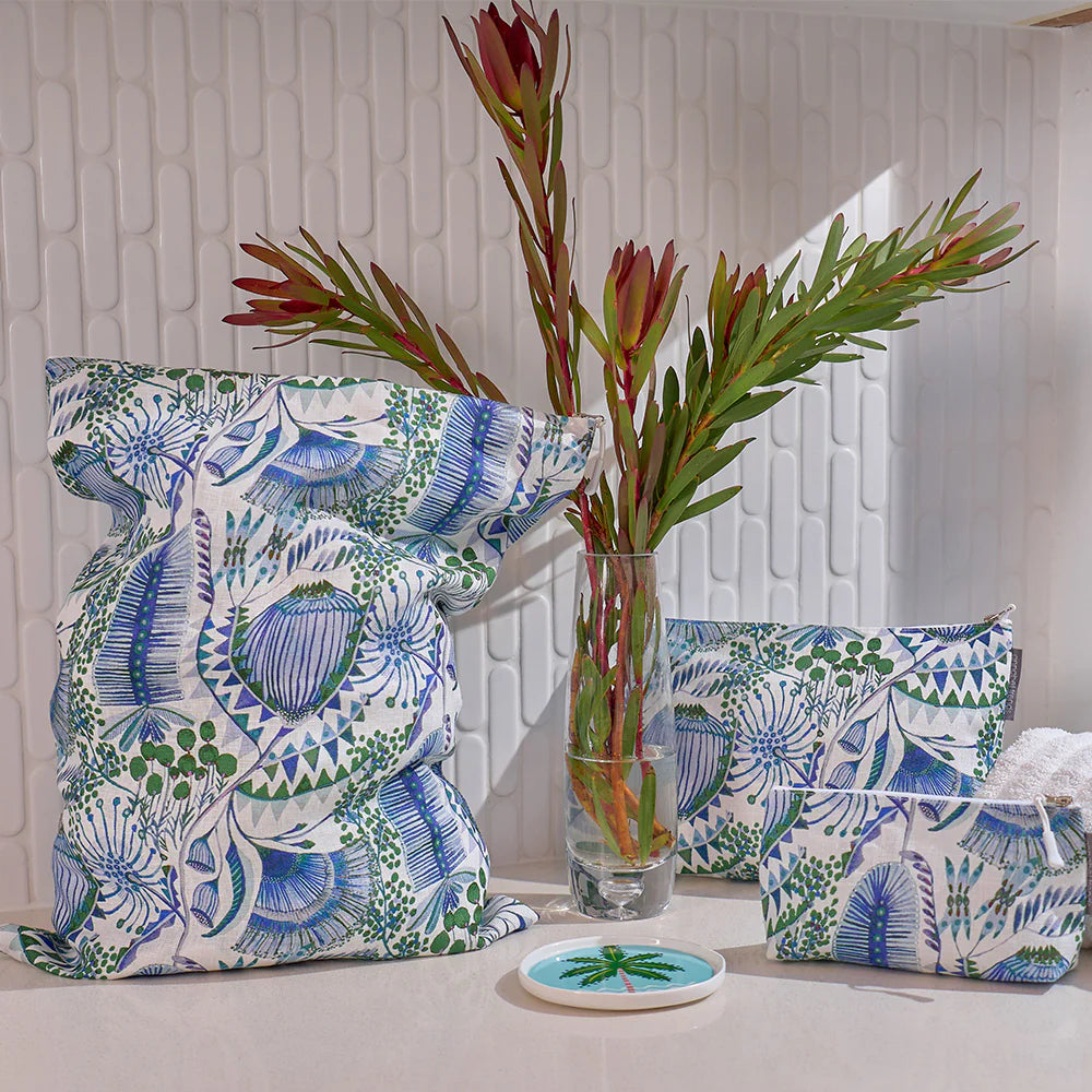 Linen Laundry Bag Bush Botanical