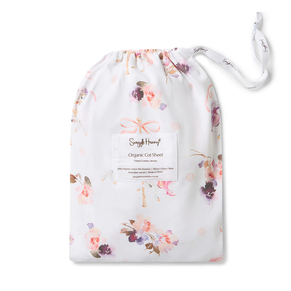 Carousel Cot Sheet