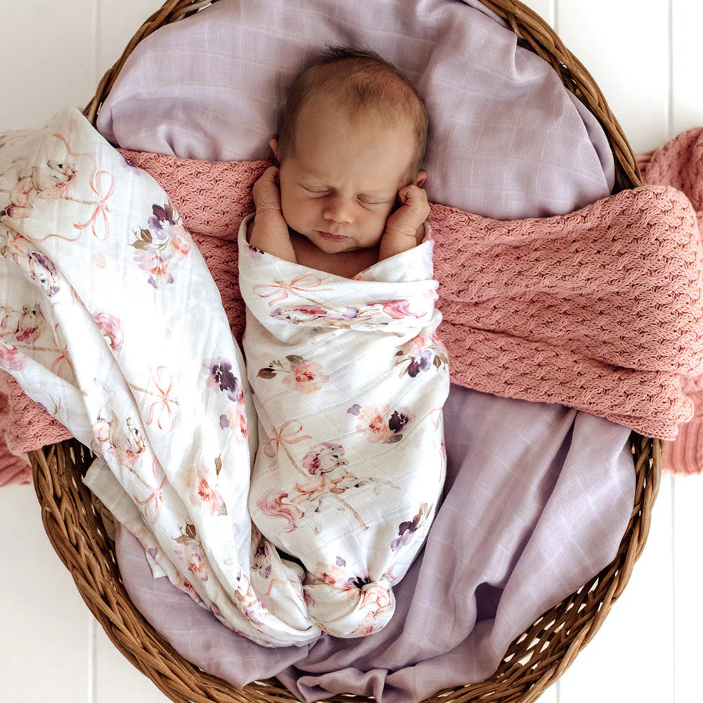 Carousel Muslin Wrap