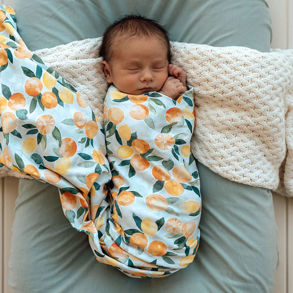 Citrus Squeeze Jersey Wrap Set