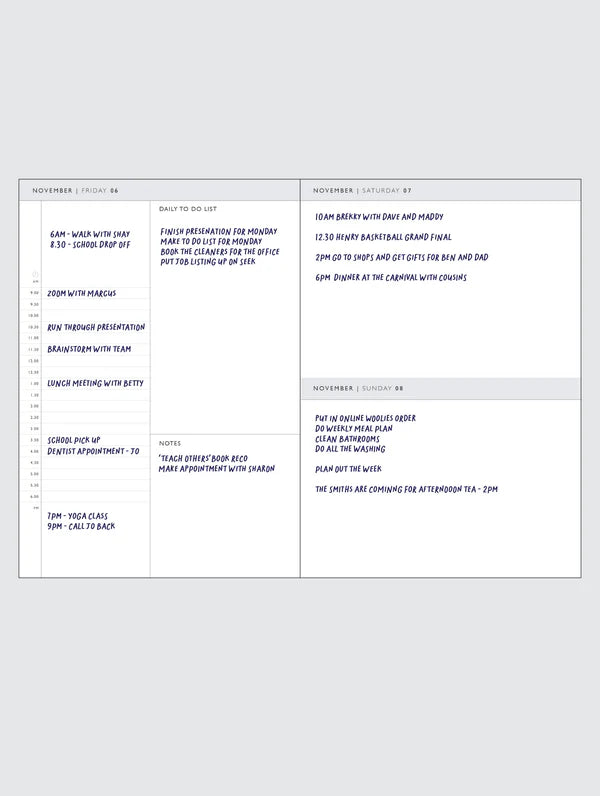 2026 On The Daily Planner Sorbet