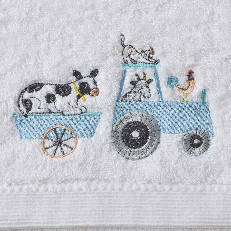 Farm Fun Towel & Washer Set