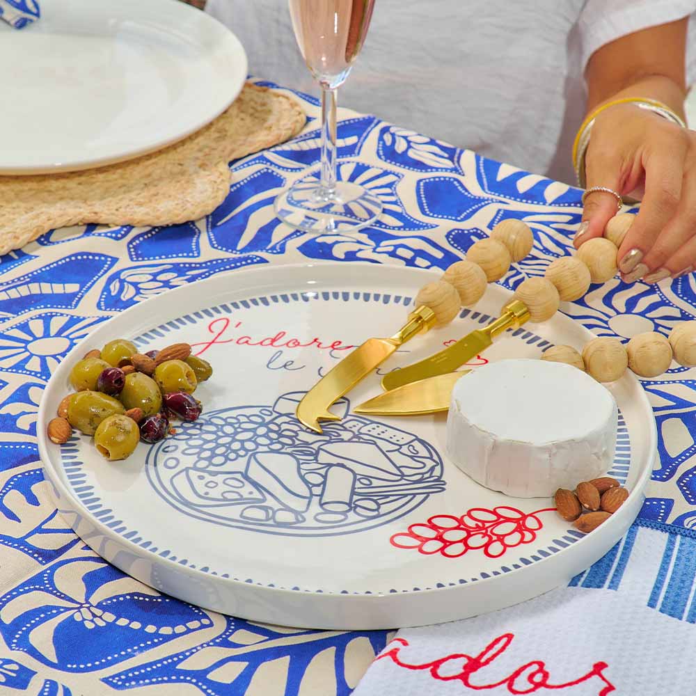 Serving Plate Cheese