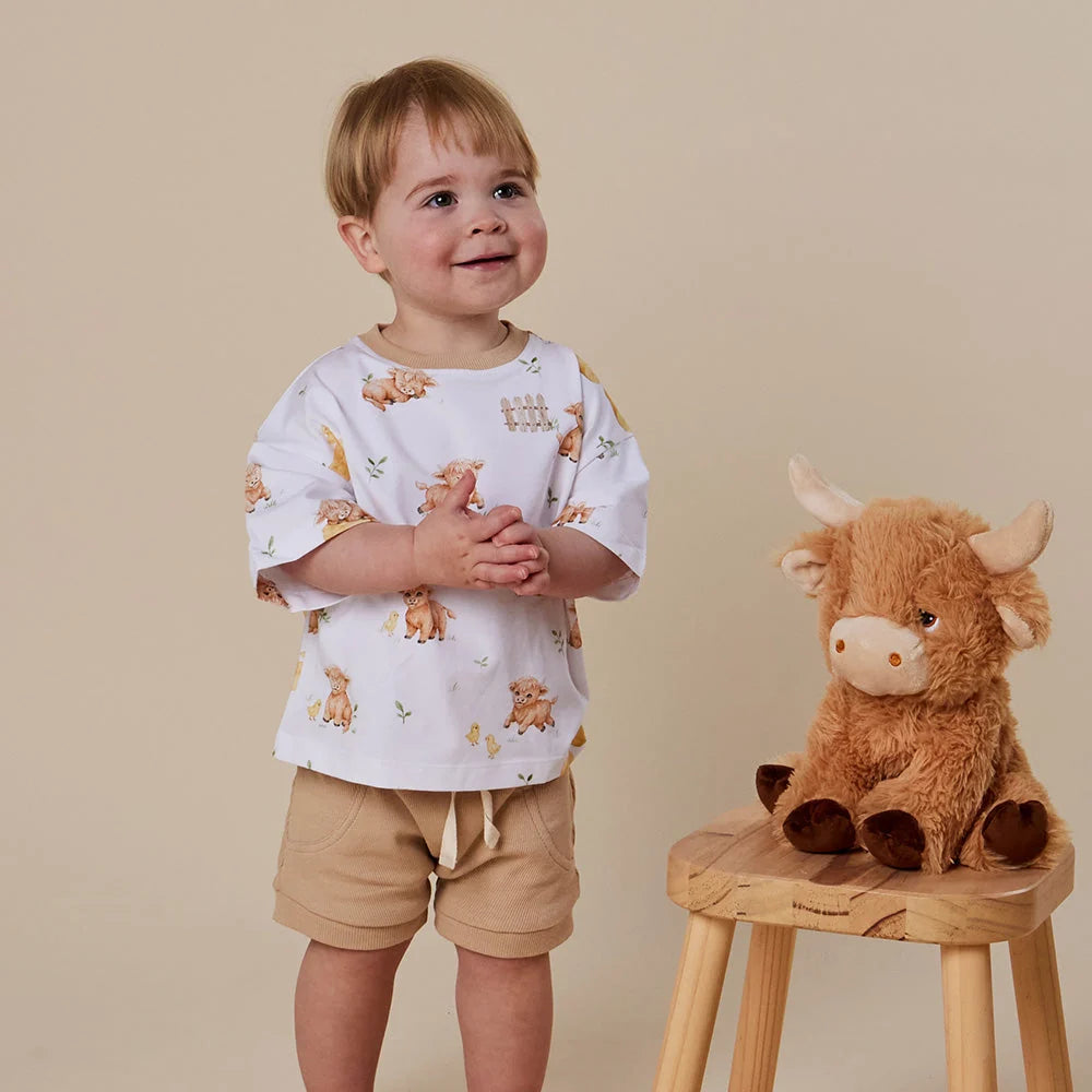 Highland Cows Oversized Tee