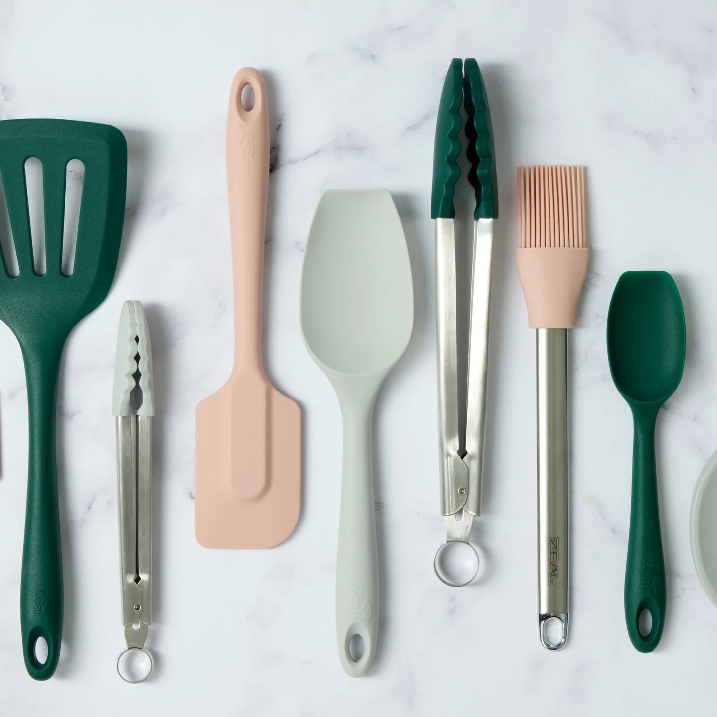 Forest Blush Silicone Slotted Turner