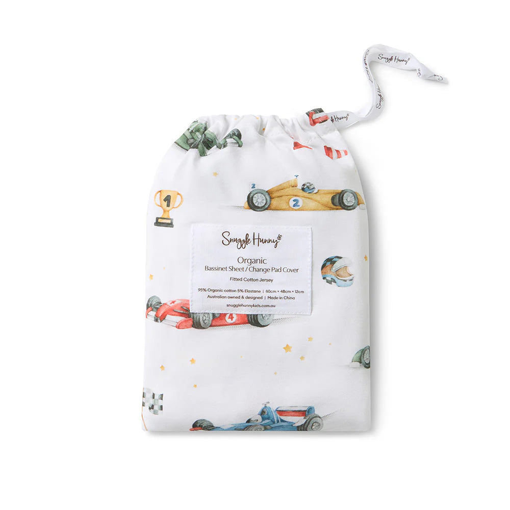 Little Racer Bassinet Sheet