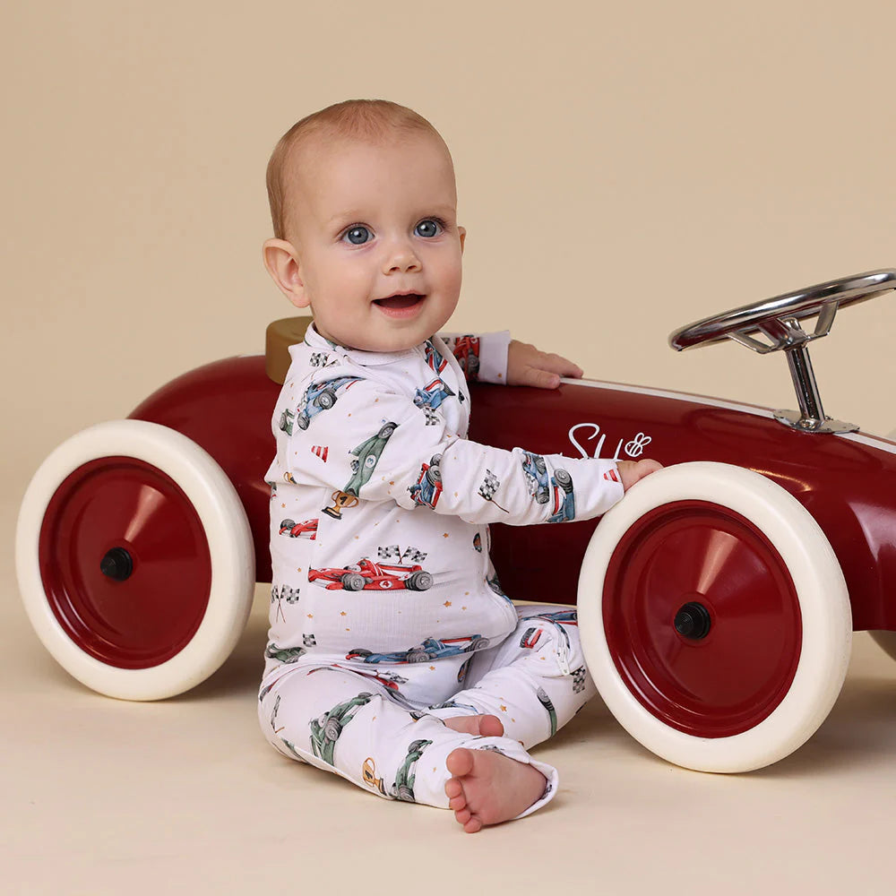 Little Racer Snugglesuit Convertible Romper