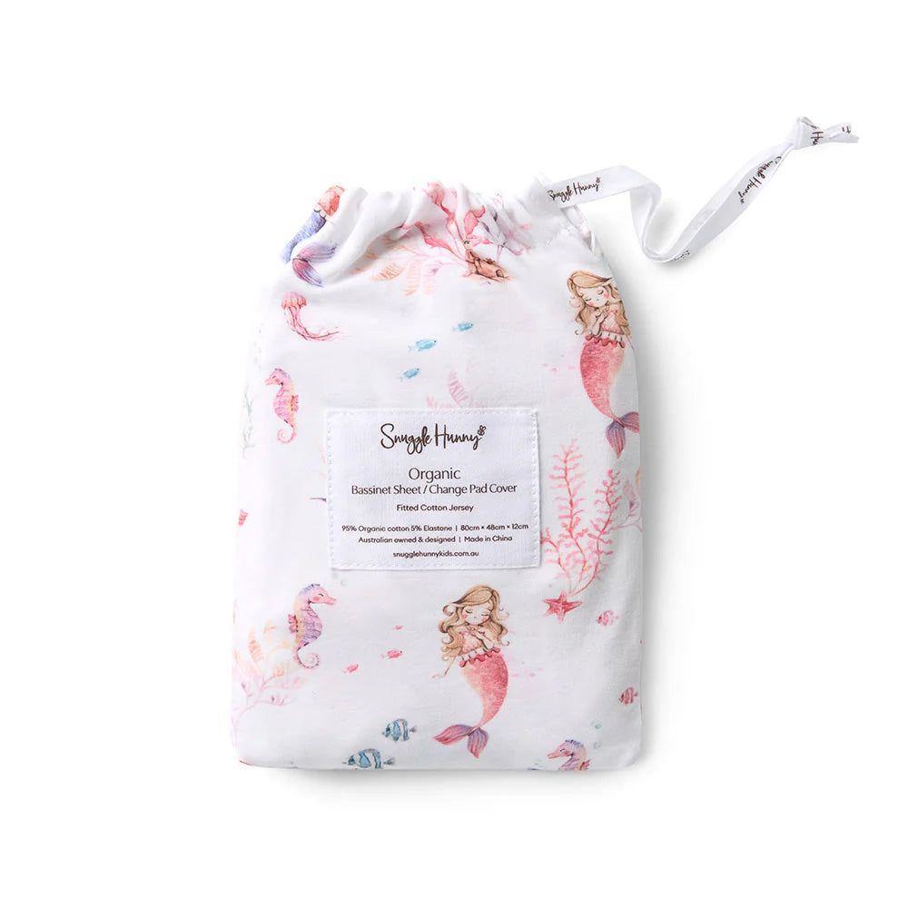 Mermaid Bassinet Sheet