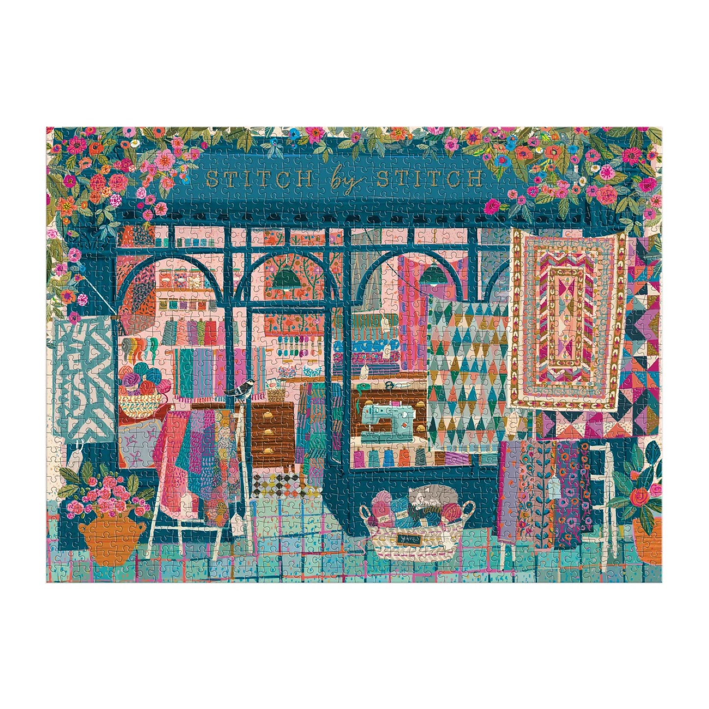 Victoria Ball Stitch By Stich Puzzle 1000pc