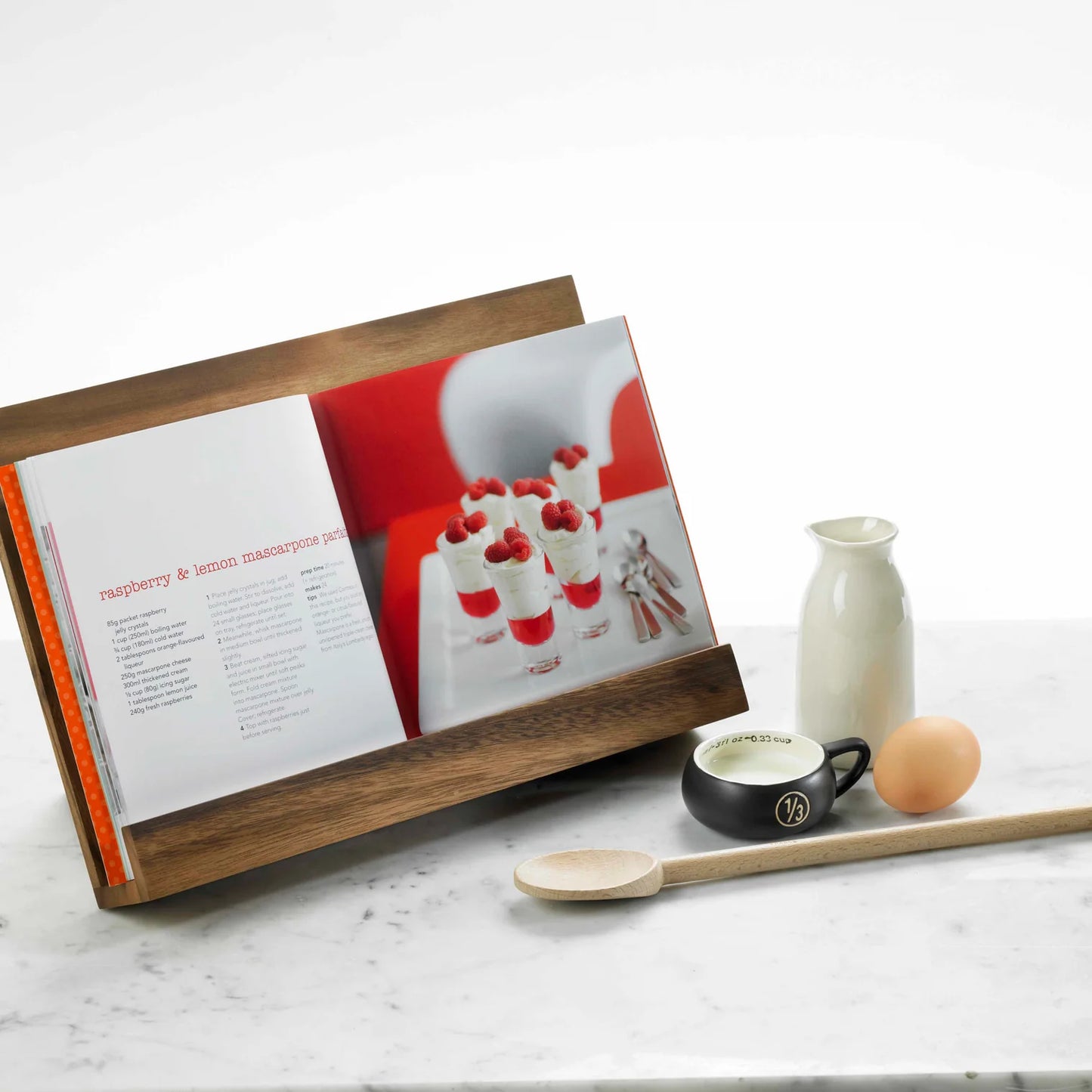 Acacia Recipe Book Holder 34.5cm x 24 cm