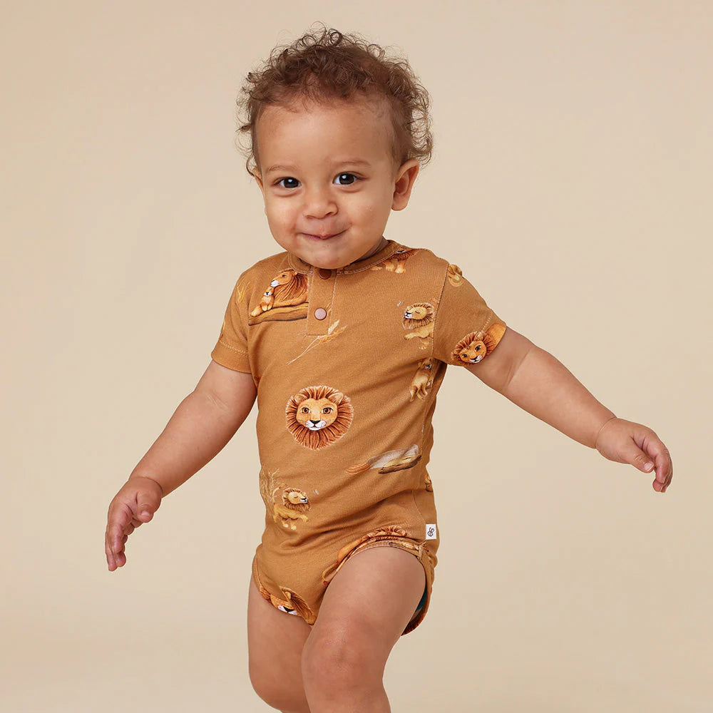 Roar Short Sleeve Bodysuit