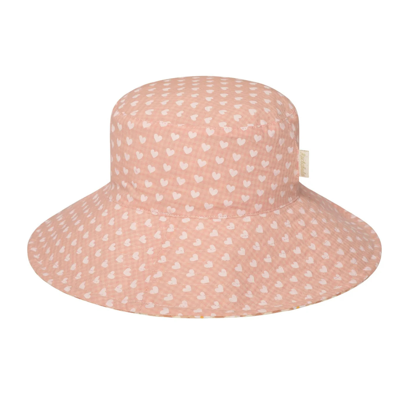 Daisy Gingham Reversible Sun Hat 3-6yrs