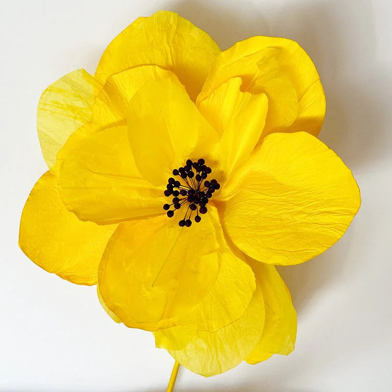 Paper Flower: Sakura Flower L Yellow