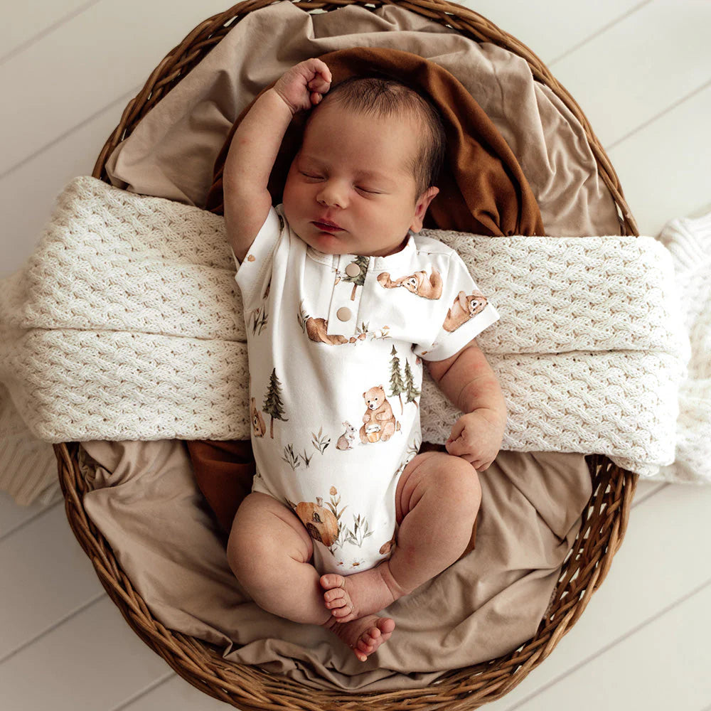 Bears Short Sleeve Bodysuit