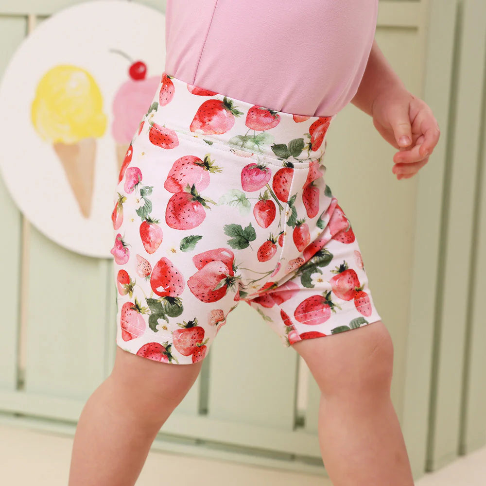 Strawberry Bike Shorts