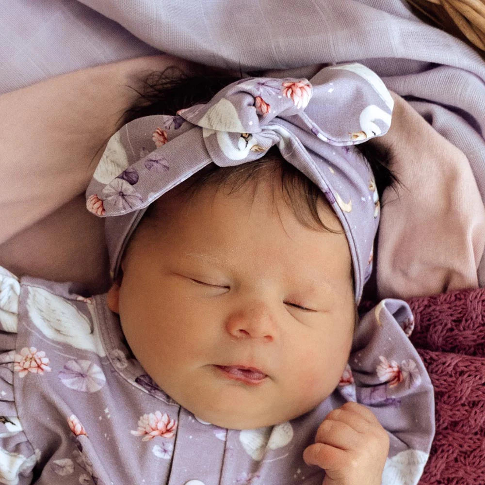 Swan Lake Topknot Headband