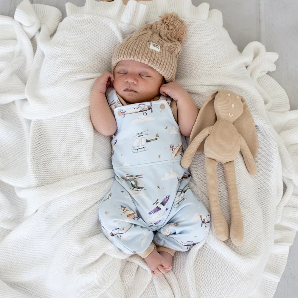 Taking Flight Snuggle Overalls