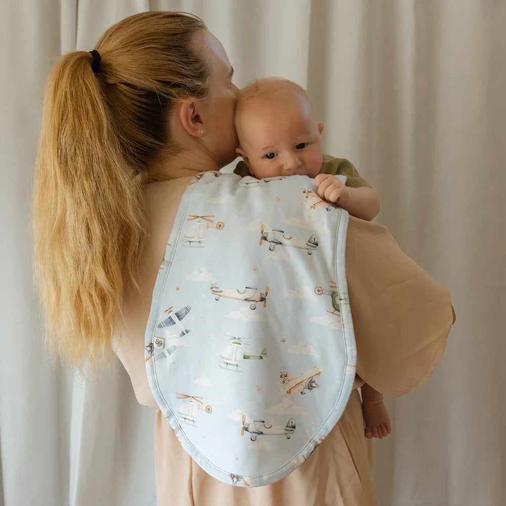 Taking Flight Burp Cloth
