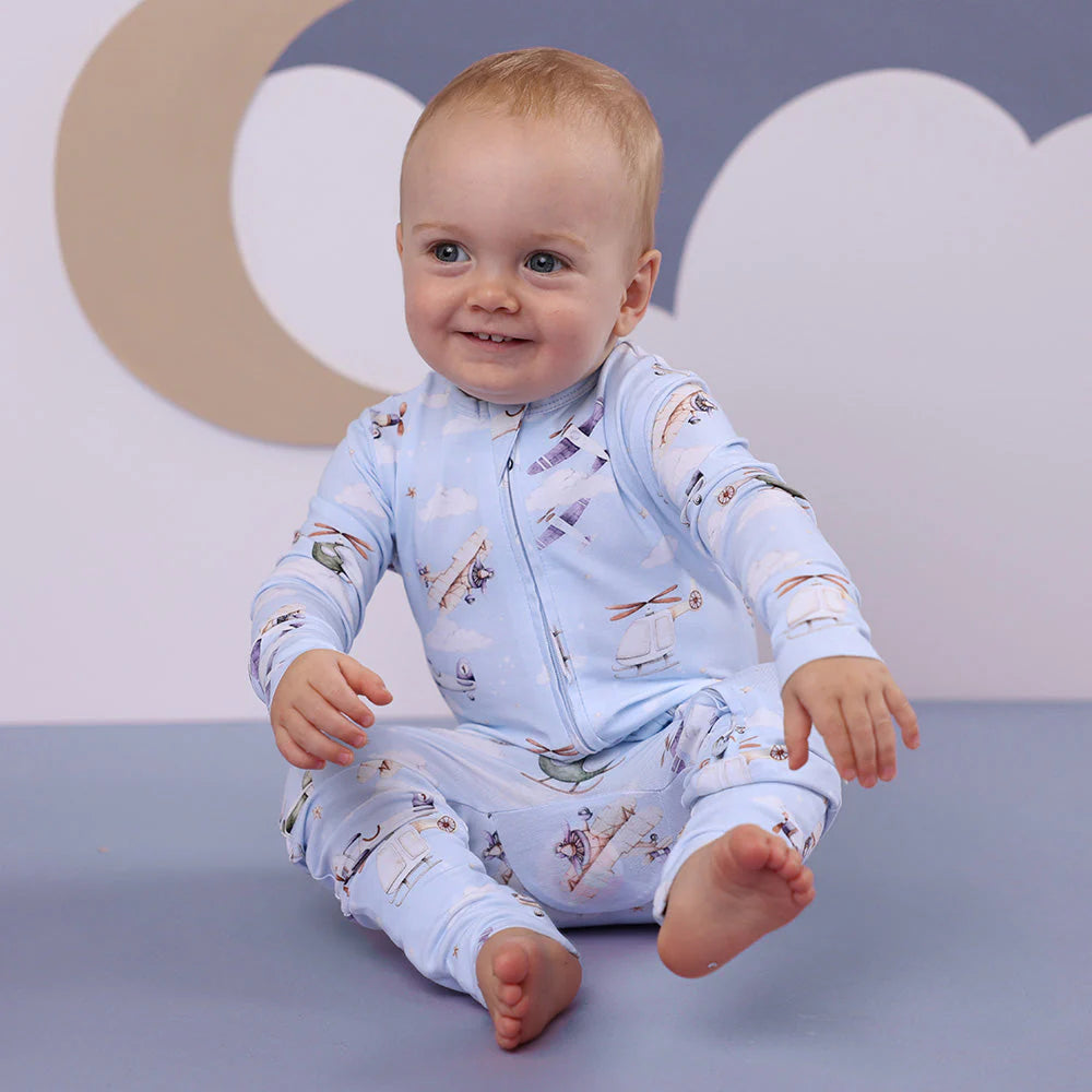 Taking Flight Snugglesuit Convertible Romper
