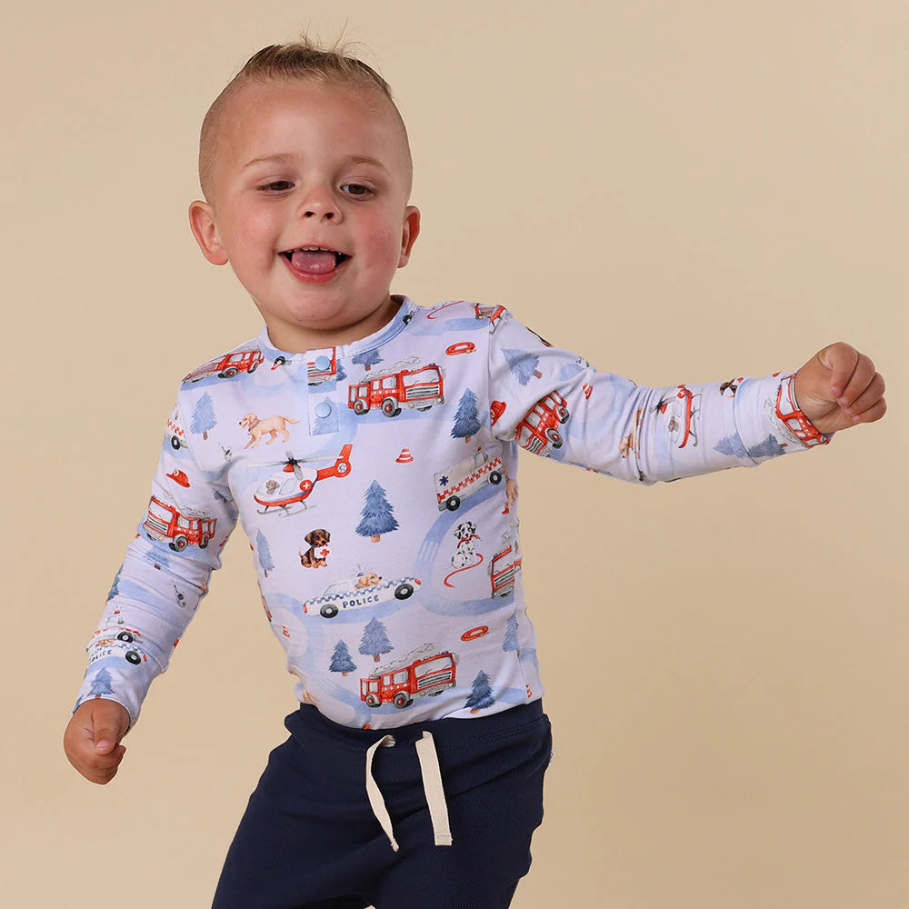 To The Rescue Long Sleeve Bodysuit