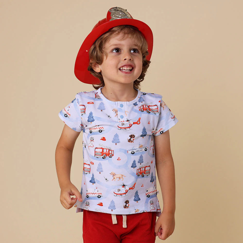 To The Rescue Short Sleeve Top
