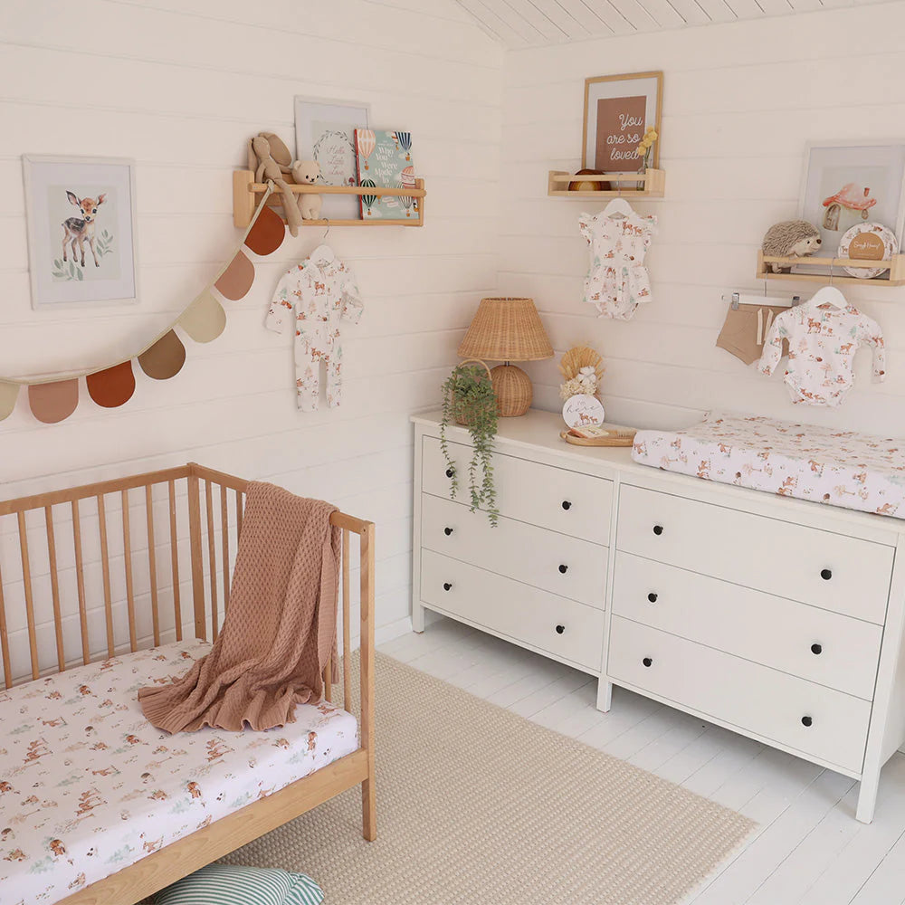 Woodland Bassinet Sheet