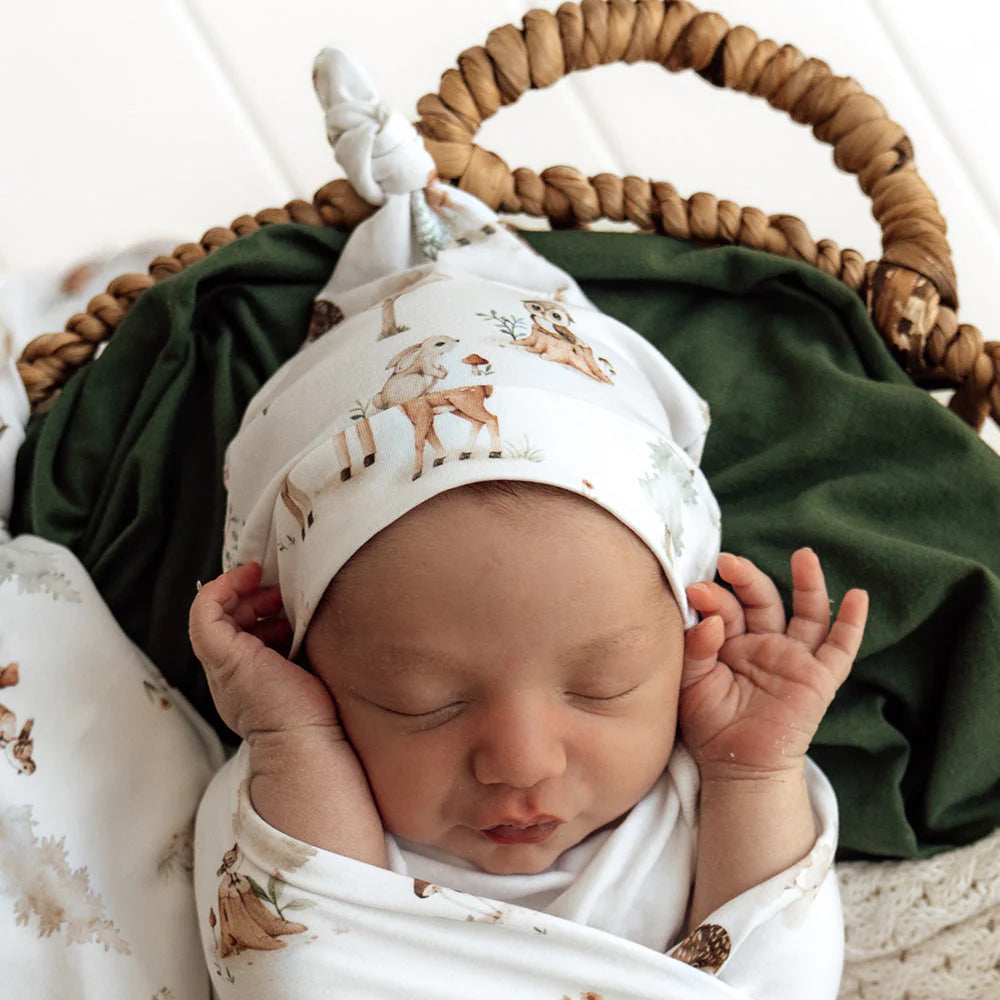 Woodland Tales Knotted Beanie