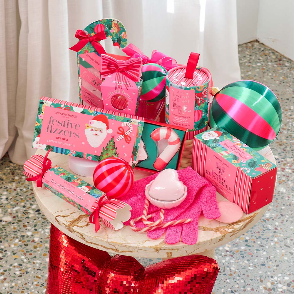 Festive Candy Cane Shower Steamer 4pk
