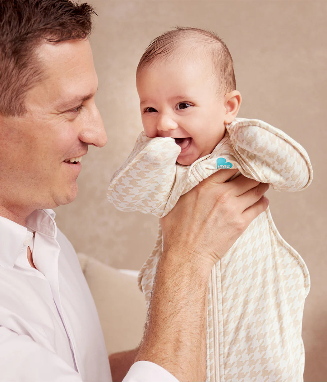 Love To Dream Transition Bag 1.0 tog Houndstooth Tan