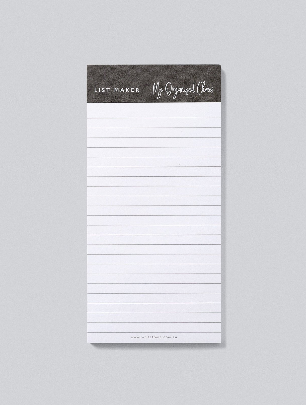 My Organised Chaos List Maker