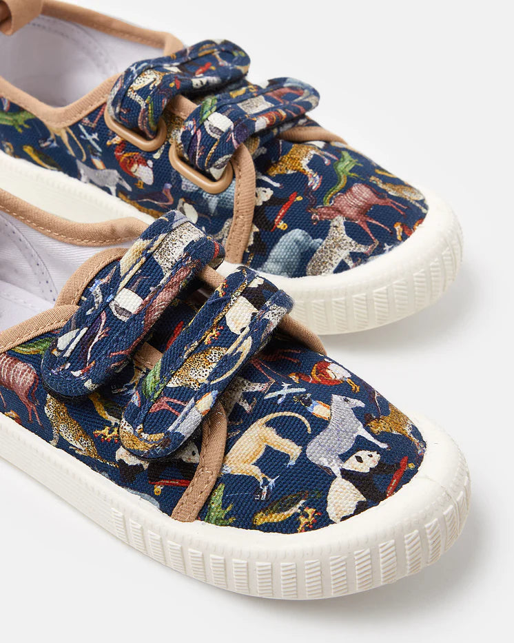 Liberty Ben Canvas Zoo Navy