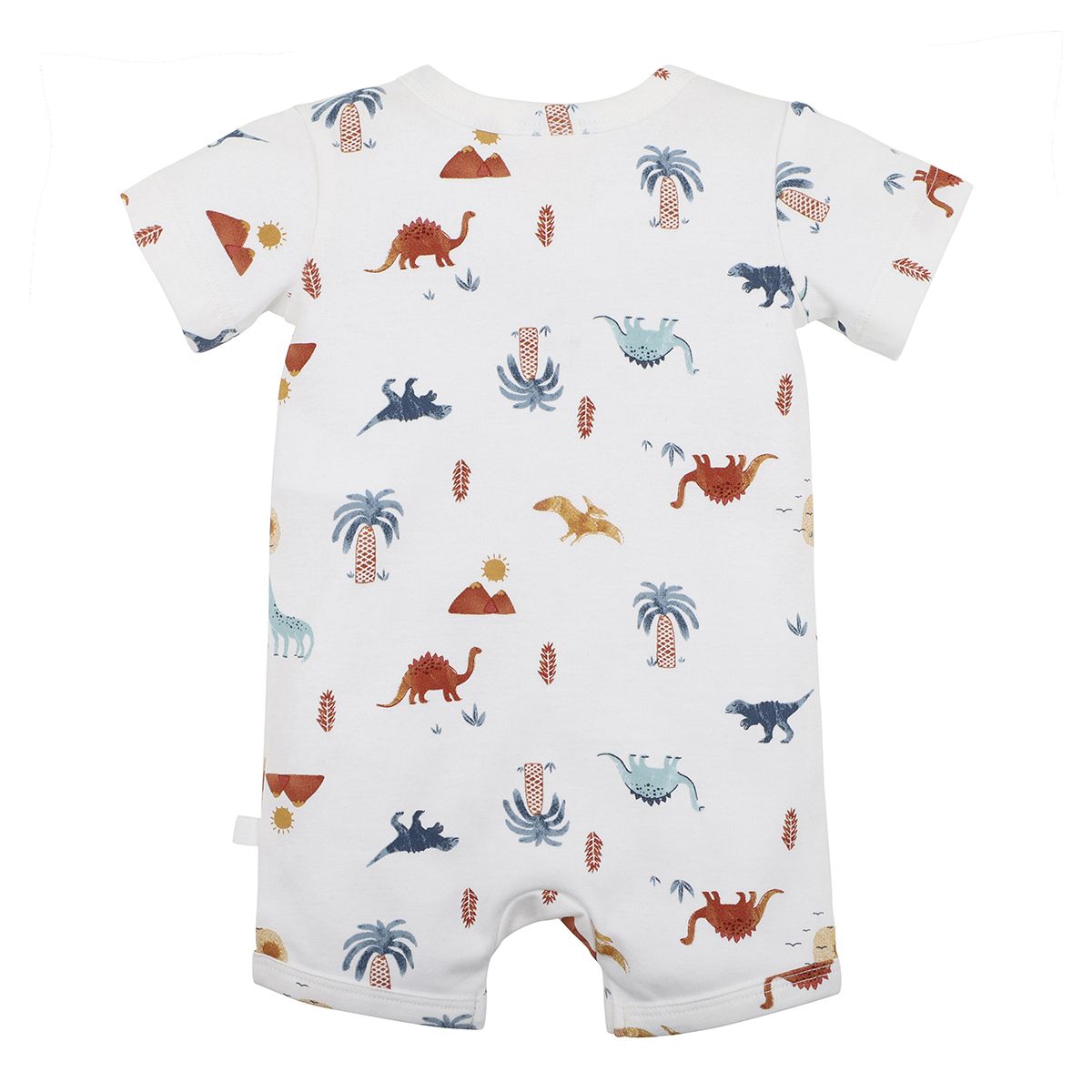 Dino Organic SS Romper