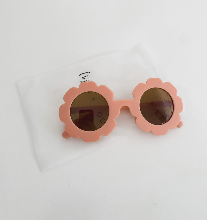 Peach Flower Sunglasses