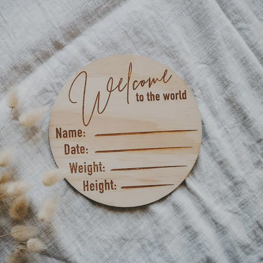 Announcement Disc - Welcome to the world