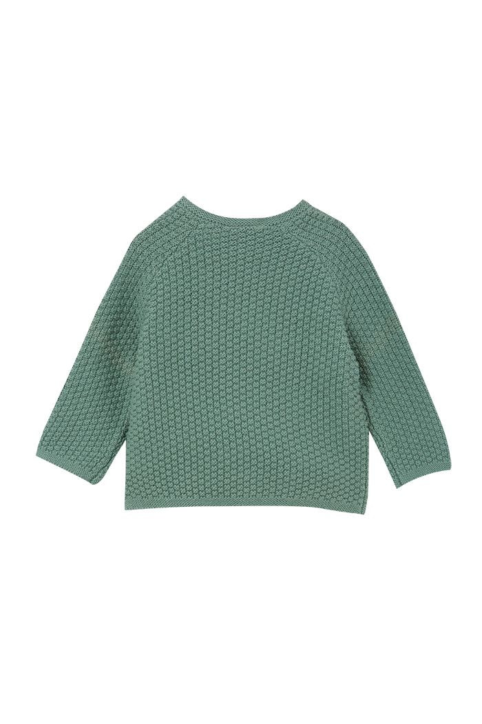 Sage Baby Knit Cardigan