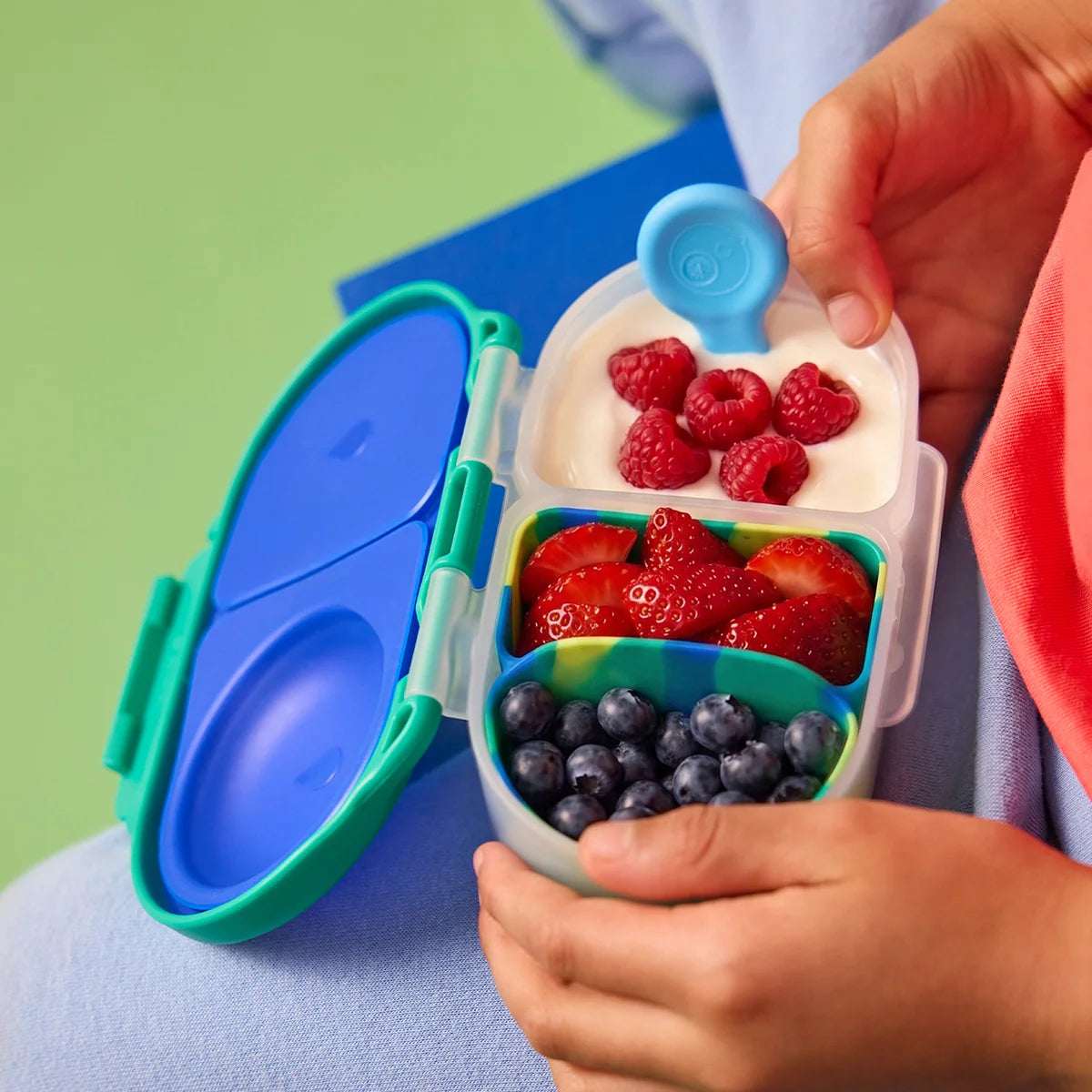 Silicone Bento Buddy Snack Electric Jungle