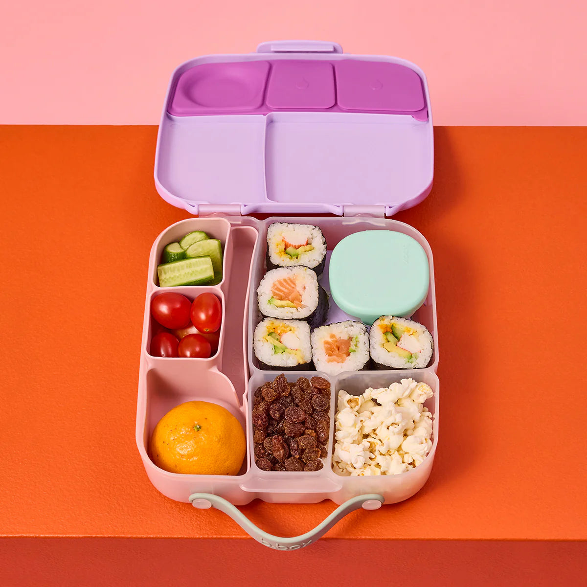 Silicone Bento Tray Lunch Berry