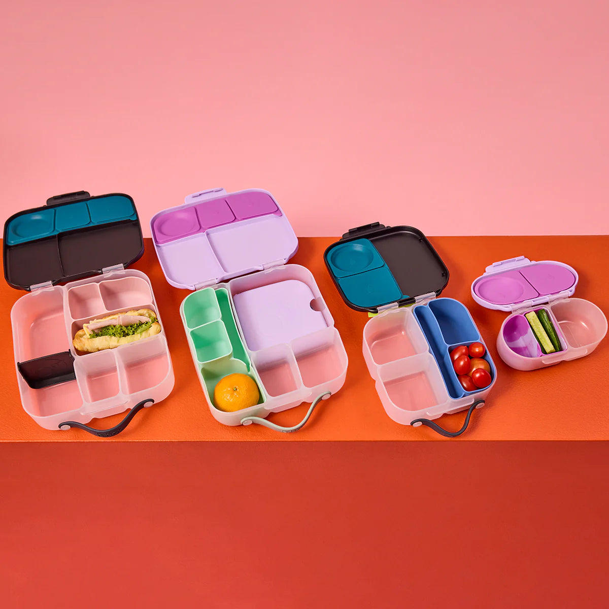 Silicone Bento Tray Mini Berry