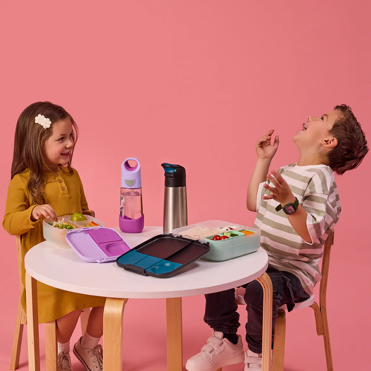 Silicone Bento Tray Lunch Forest