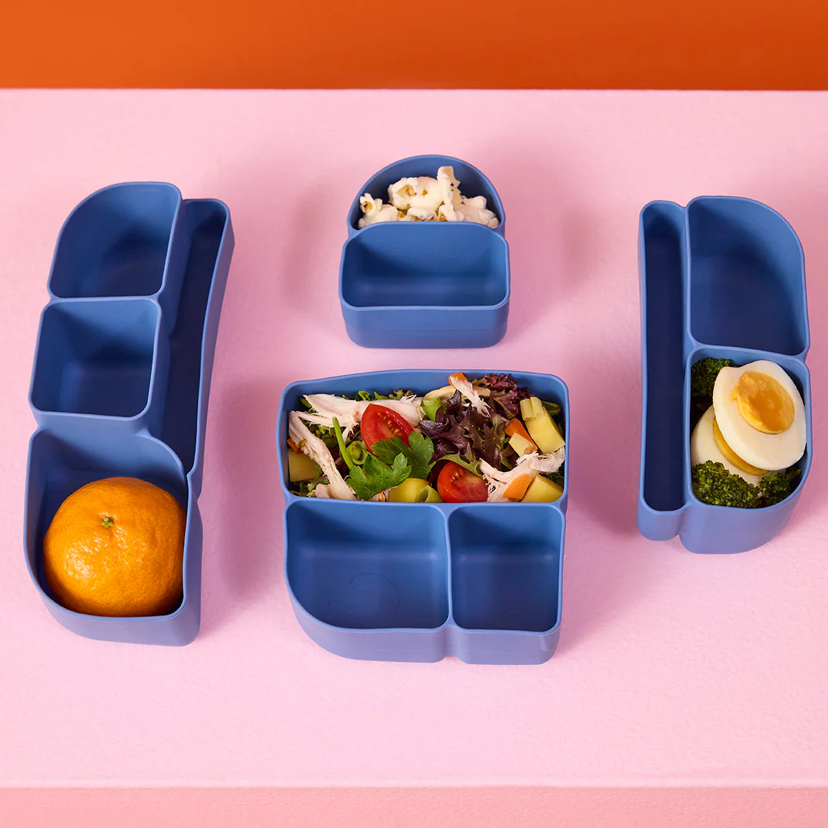 Silicone Bento Tray Lunch Ocean