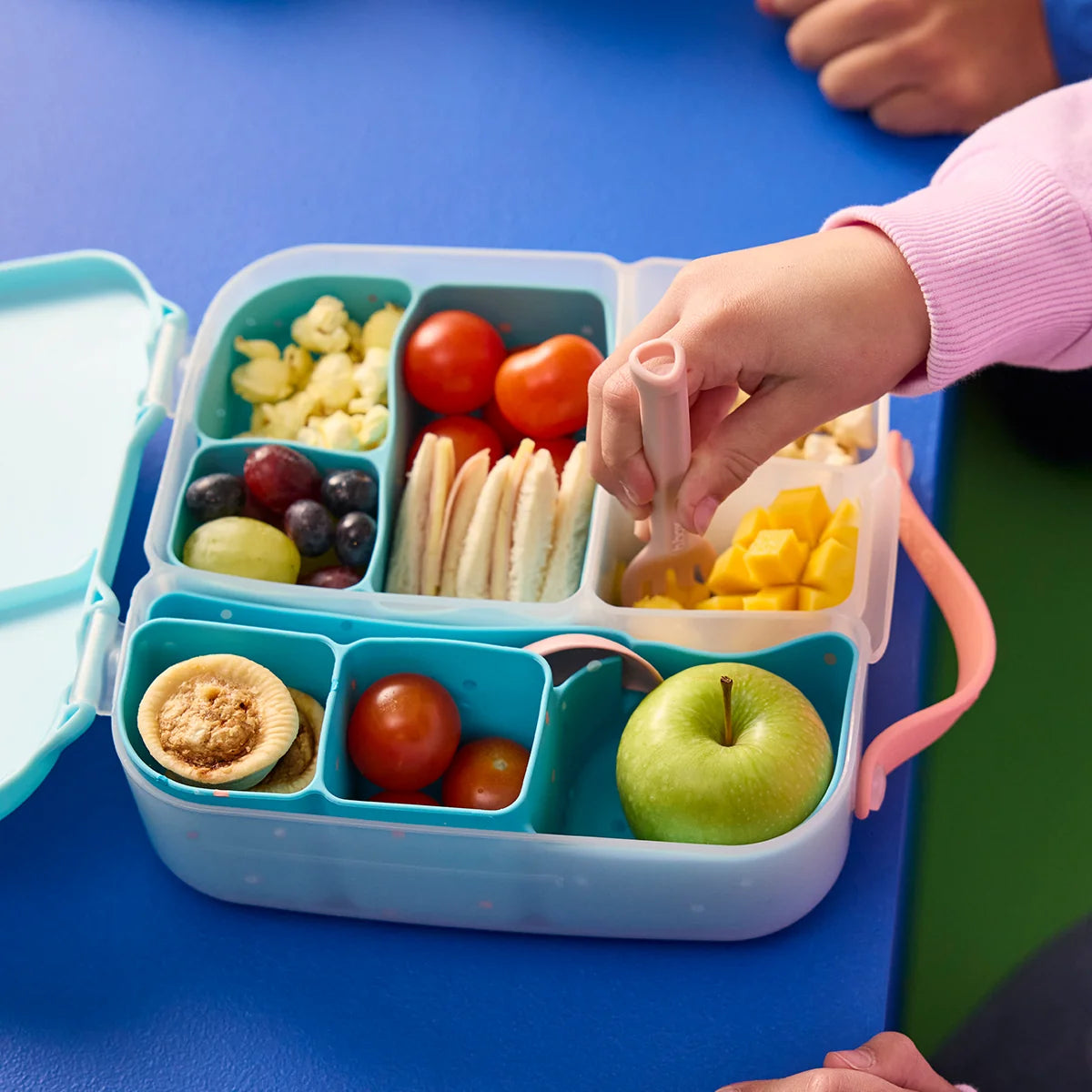 Silicone Bento Tray Lunch Confetti
