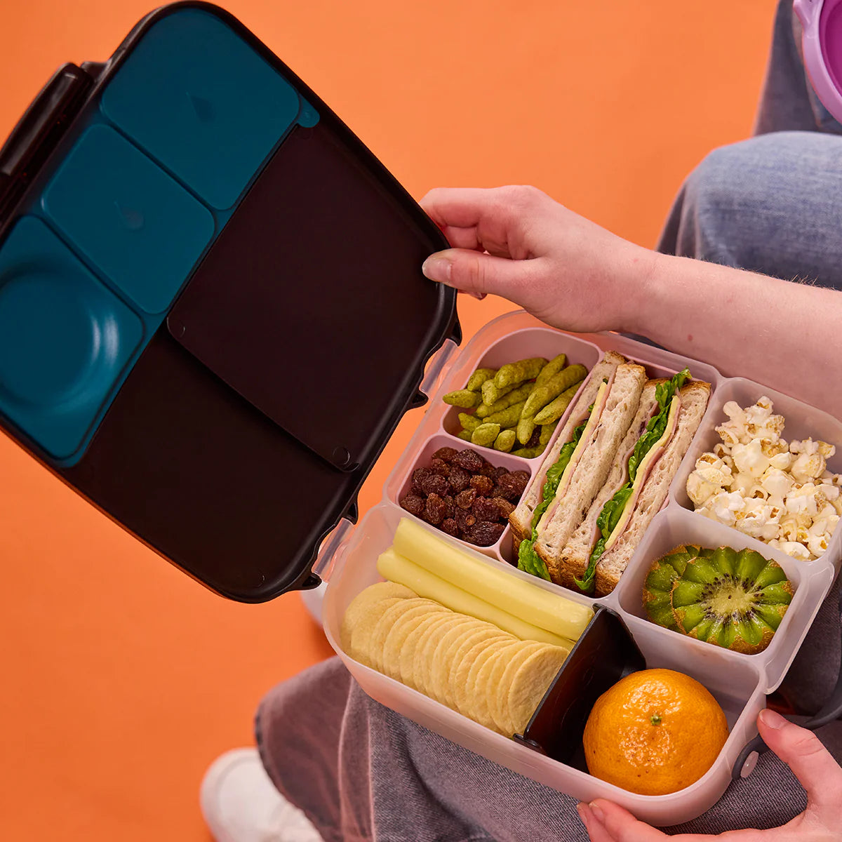 Silicone Bento Buddy Lunch Berry