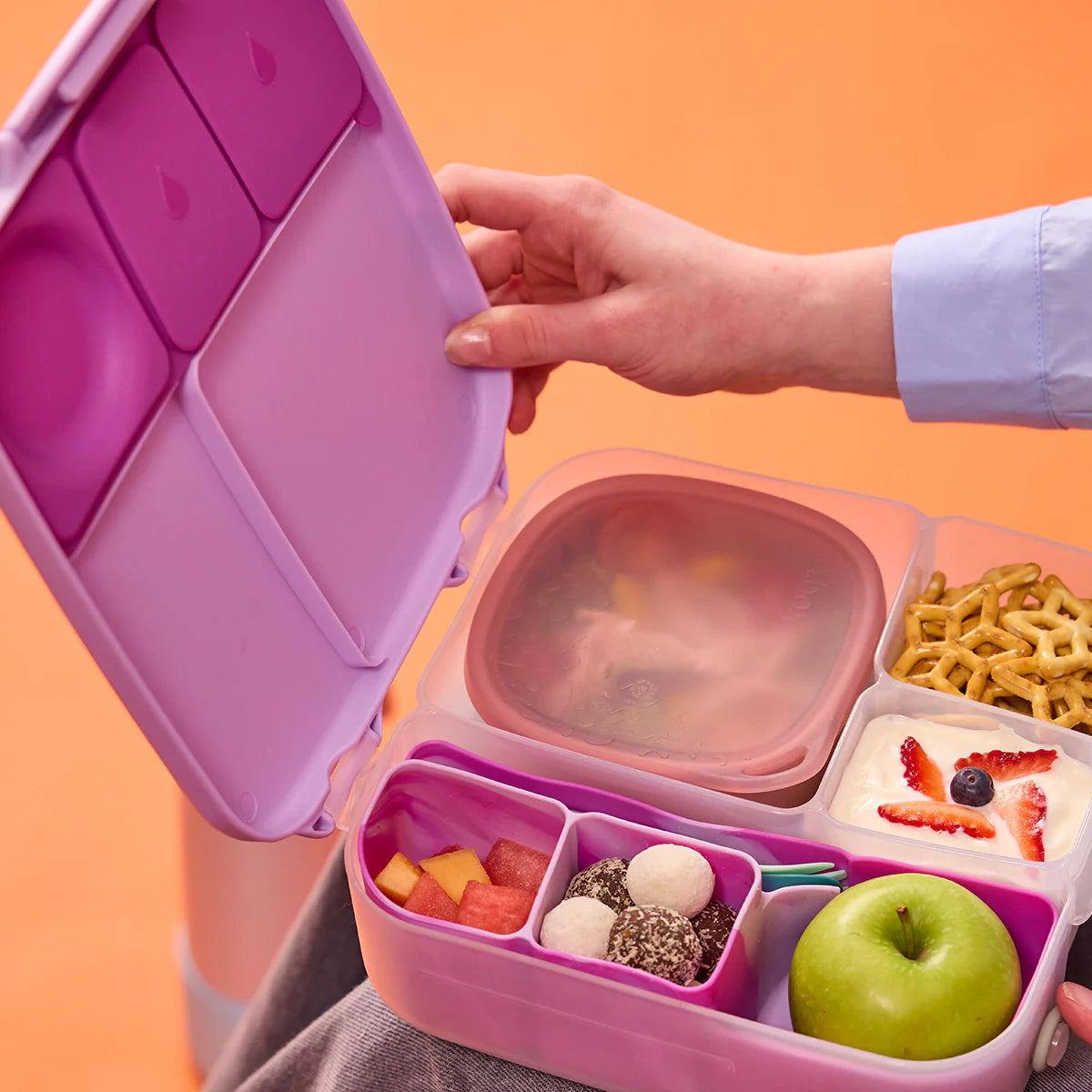 Silicone Bento Tray Lunch Cosmic